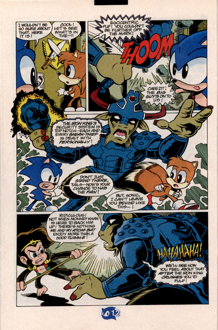 Sonic - Archie Adventure Series July 1998 Page 13